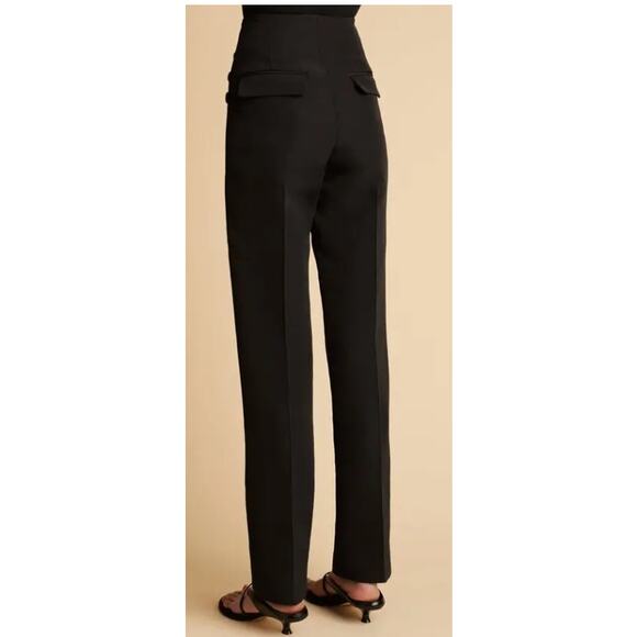 KHAITE Rainer Microfille Wool Blend Pants Size 10 - Picture 4 of 14